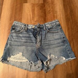 KanCan Denim Distressed Women Shorts